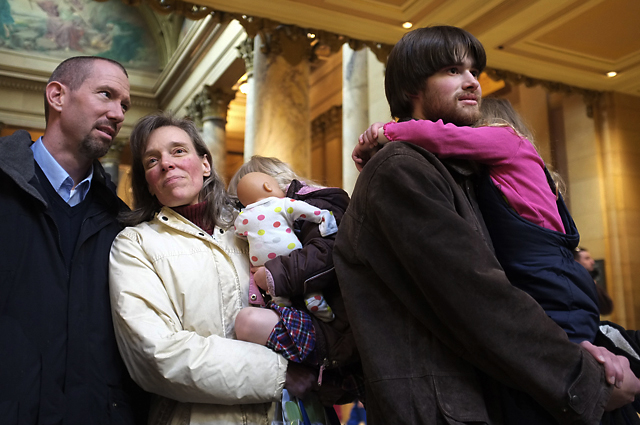 Minnesota Council on Families Rally to Protect Marriage.