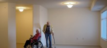 The search for assisted living options. The search for assisted living options.